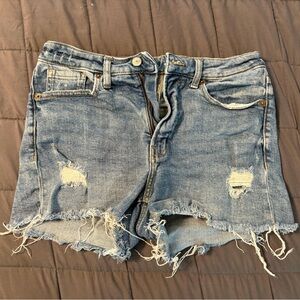 Old Navy Frayed Blue Jean Shorts